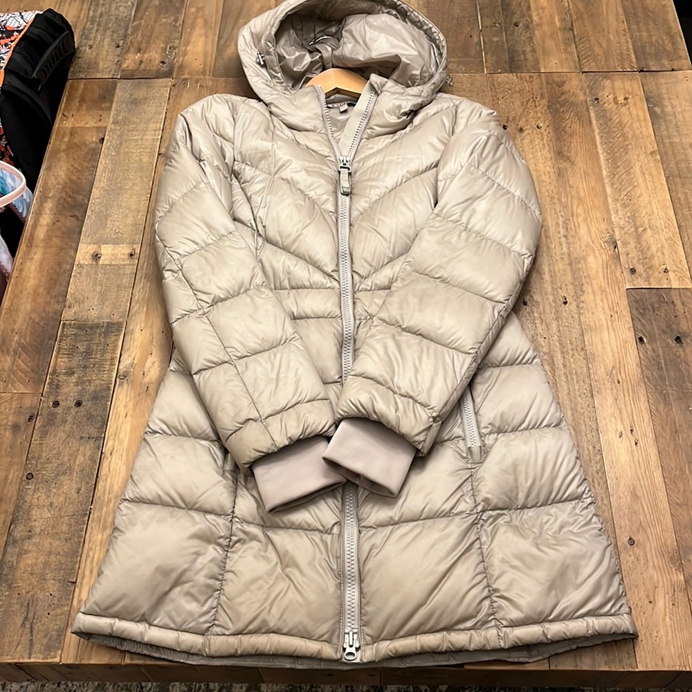 Athleta long puffer jacket
